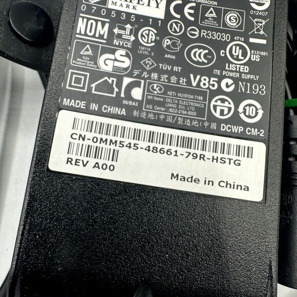 DELL AC/DC POWER ADAPTER 4.62A 19.5V MM545 DA90PS1-00 OEM 7.4mm tip - Picture 5 of 5